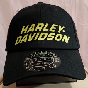 Harley-Davidson Willie G Skull Viper Waxed Style Cap Black Size L - XL